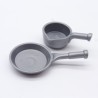Playmobil 34014 Western Gray Skillet and Saucepan