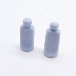 Playmobil 34019 Set of 2 Blue Beauty Product Perfume Bottles