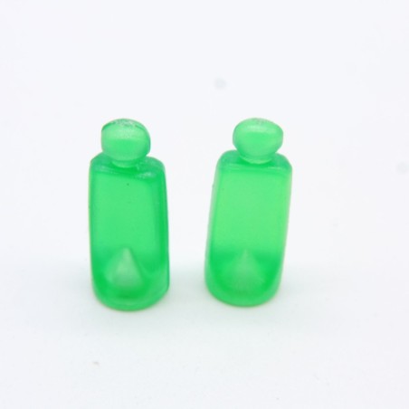 Playmobil 34020 Set of 2 Green Beauty Product Perfume Bottles