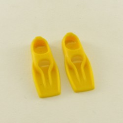 Playmobil 17958 Playmobil Pair of Yellow Adult Palms