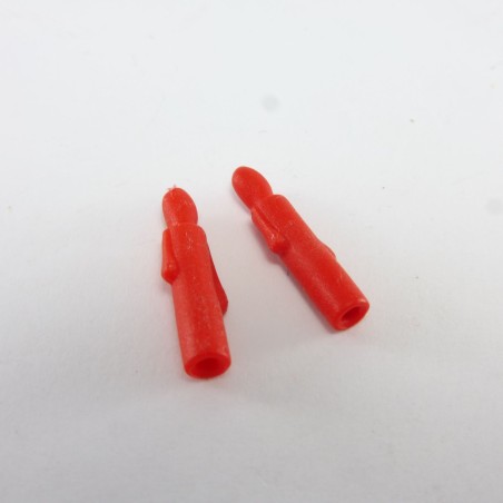 Playmobil 30457 Playmobil Lot de 2 Bougies Rouges Noel 3950 4150 6626