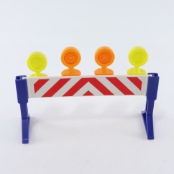 Playmobil 13859 Playmobil Signal Barrier Works with Flash Oranges