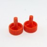 Playmobil 30490 Playmobil Set of 2 red wheels for vehicles