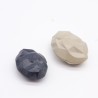 Playmobil 30952 Playmobil Set of 2 Gray Rocks for Gold Mine