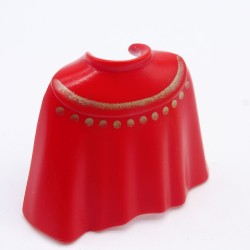 Playmobil 2733 Short red cape with golden dots a little worn