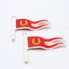 Playmobil 34112 Set of 2 Small Horseshoe Pennant Flags