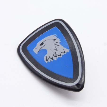 Playmobil 34204 Shield Black Blue Gray Hawk lightly worn