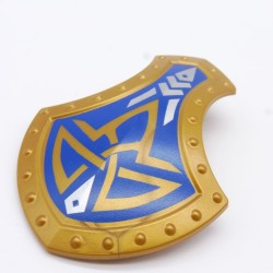 Playmobil 34208 Large Golden Blue and Silver Shield