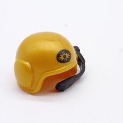 Playmobil 3170 Golden Yellow Helicopter Pilot Helmet with Microphone