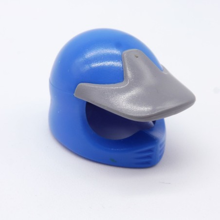 Playmobil 4985 Blue Moto Cross Helmet with Visor