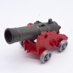 Playmobil 6494 Canon Pirates English Dark Gray and Red