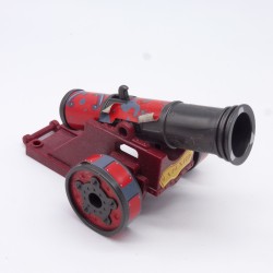 Playmobil 10809 Large Red and Gray Pirate Cannon 6163