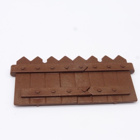Playmobil 34222 Brown Barrier in 2 Parts