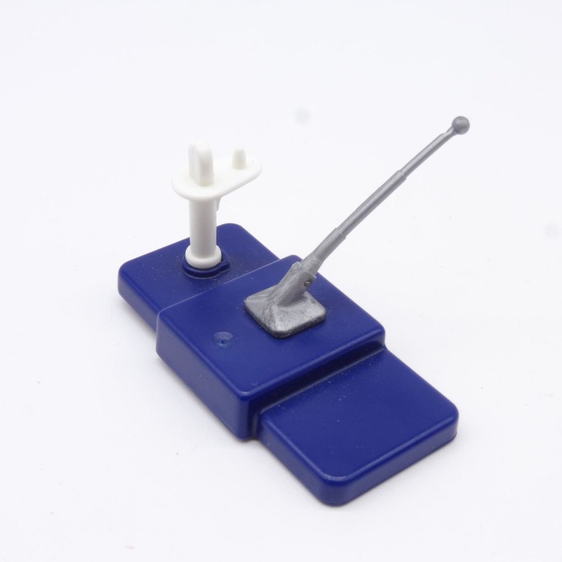 Playmobil 34365 Blue Plate with Beacon and Antenna Quad 3655 6504