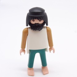 Playmobil 1582 Pirate Naufragé Blanc Vert et Marron