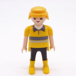 Playmobil 16767 Homme Jaune et Noir Bottes Jaunes