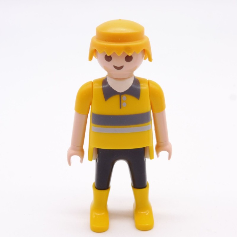 Playmobil 16767 Homme Jaune et Noir Bottes Jaunes