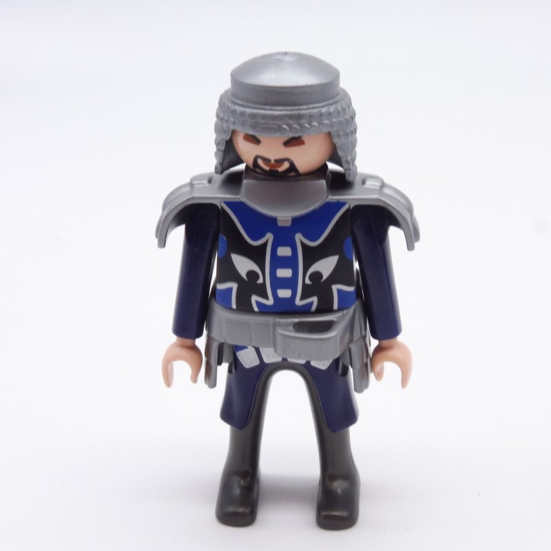 Playmobil 6436 Knight Samurai Blue Armor Silver 5464