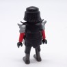 Playmobil Chevalier Samourai Noir et Rouge Ceinture Noire 5463