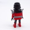 Playmobil Red and Black Dragon Knight Silver Belt