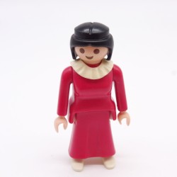 Playmobil 22747 Female Pink with White Collar 1900 5620 Slight Collar Yellowing