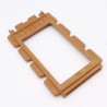 Playmobil 1595 Single Wall Brown Open for Western Steck Door