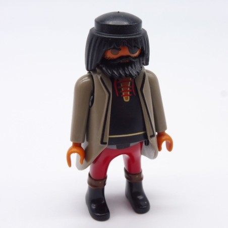 Playmobil 34484 Pirate Captain Fat Belly Gray Coat