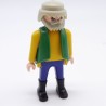 Playmobil 34503 Men's Blue and Yellow Green Vest