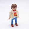Playmobil 34506 Mens Blue and White White Vest