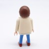 Playmobil Mens Blue and White White Vest