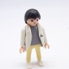 Playmobil 34519 Male Doctor Yellow and Gray White Vest