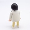 Playmobil Male Doctor Yellow and Gray White Vest