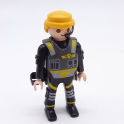 Playmobil 34527 Mens Black and Gray Special Force Bulletproof Vest and Holster