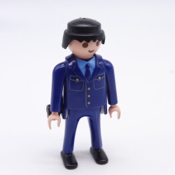 Playmobil 34529 Blue Policeman with Tie Collar and Holster