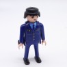 Playmobil 34529 Homme Policier Bleu avec Col Cravate et Holster