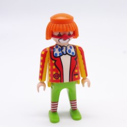 Playmobil 34533 Homme Clown Vert Rouge Jaune Gros Ventre