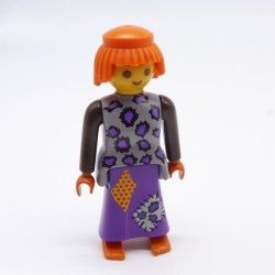 Playmobil 34580 Woman Witch Purple and Brown Gray Dress