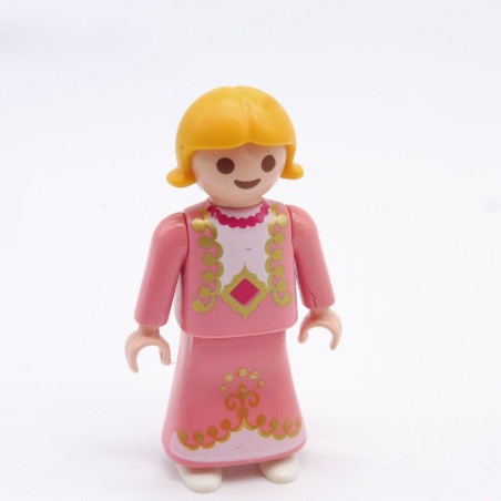 Playmobil Enfant Fille Princesse Rose Doré et blanc 3032 4154 5359 5761 9890