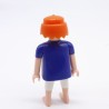 Playmobil Man Blue and White Barefoot SUN AND JOY