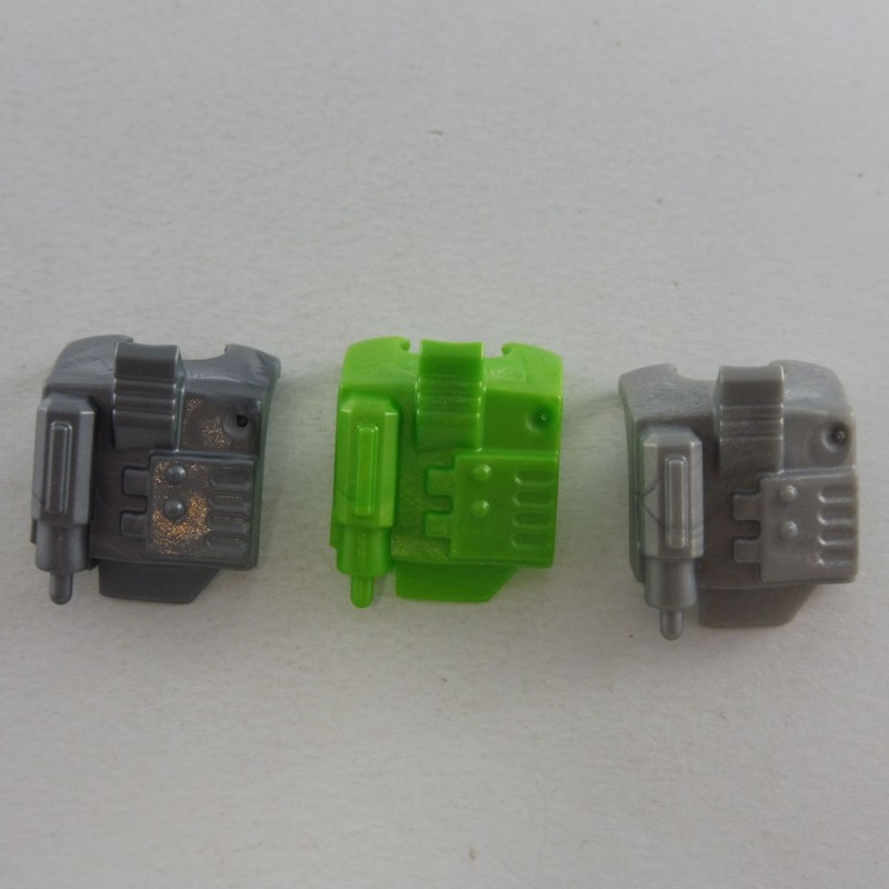 Playmobil 26471 Playmobil Set of 3 Gray and Green Chest Protectors