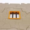 Playmobil Double Stone Wall with Hole Sheriff House 3786 Traces of Paint