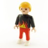 Playmobil 21939 Playmobil Child Red and Black Boy Flames 4132