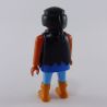 Playmobil Homme Pirate Hispanique Bleu et Vert avec Gilet Noir