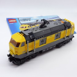 Lego 34636 Locomotive Jaune complète sans moteur avec Notice 7939