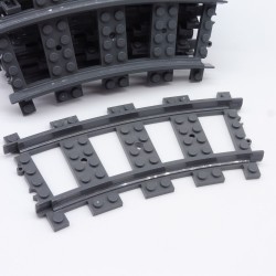 Lego Set of 12 Lego Curved Tracks