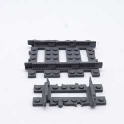 Lego 34700 Set of 4 Straight Rails 3/16 Trixbrix 3D Printing Compatible Lego