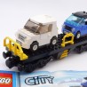 Lego Wagon Porte Voitures avec Notice 7939