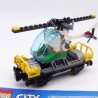 Lego Wagon Porte Hélicpotère avec Notice 60098