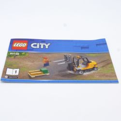 Lego Chariot élévateur avec Notice 60198