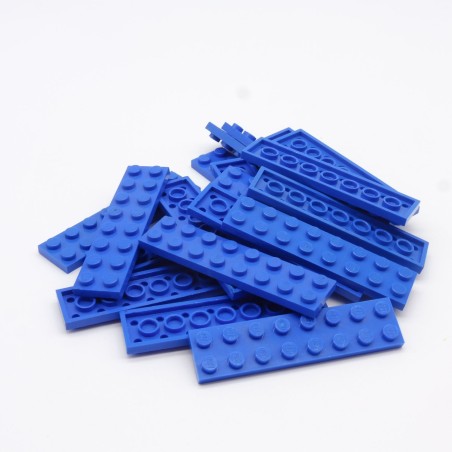 Lego 34740 Plate 2X8 3034 Blue Bleu Lot de 30